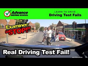 REAL UK Driving Test Fail!