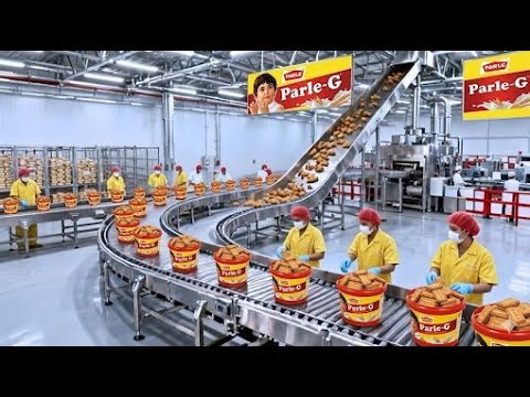 Inside the Parle-G Biscuit Factory | How its made in factory full process