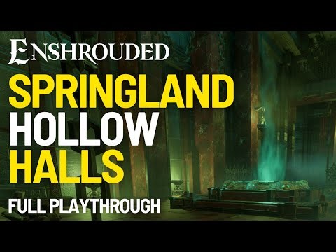 Full SOLO Playthrough: Springland Hollow Halls in Enshrouded