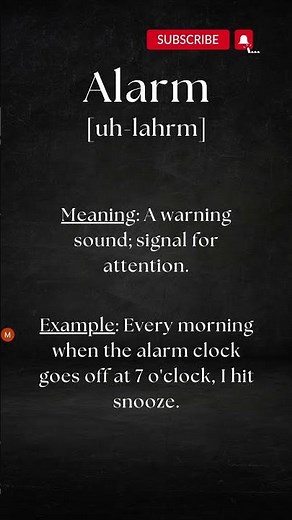 Pronounce ALARM the right way #shorts #shortsvideo #viral #pronunciation #english #alarm