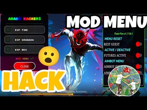 NEW UPDATED MOD MENU HACK FOR FREE FIRE 2026