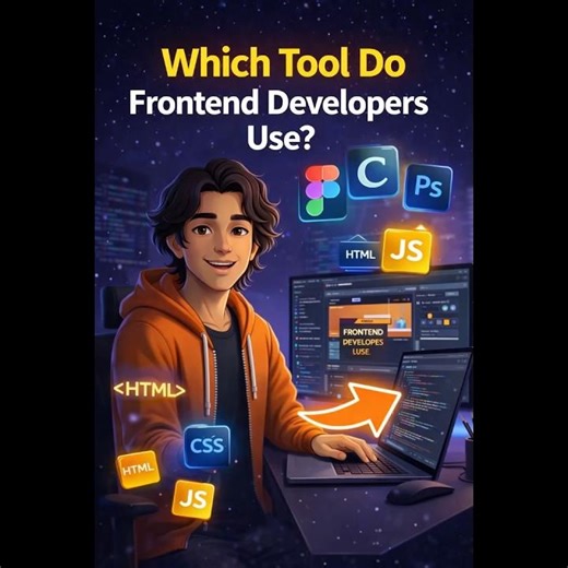 "Which Tool Do Frontend Developers Use?" #frontendcourse #toolsforcoding