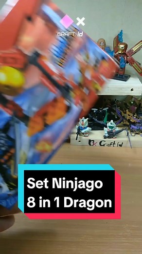 Lego Ninjago 8 in 1 Dragon Set Unboxing and Review