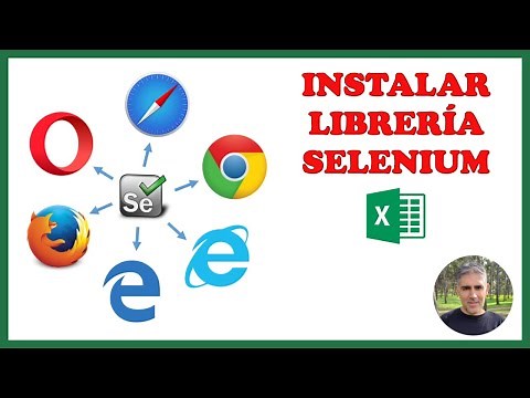 Instalar y configurar librería de Selenium para Excel VBA
