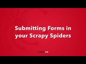 Submitting Forms in your Scrapy Spiders