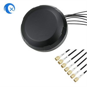 [Hot Item] 7 in One Low Profile Combo Antenna 5g MIMO  WiFi   GPS/Glonass Puck Car Through Hole Mount