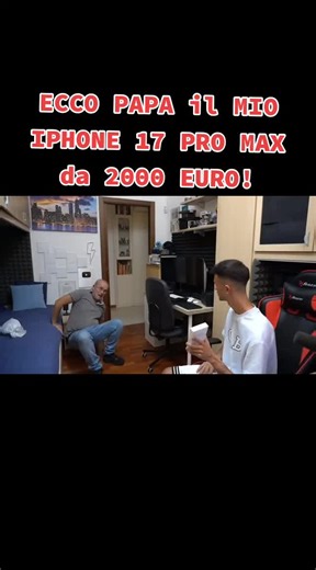 Ecco Papà: Unboxing dell'IPhone 17 Pro Max!