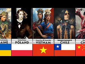 LEGENDARY FEMALE WARRIORS FROM AROUND THE WORLD