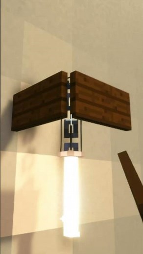 A Beautiful Minecraft Hanging Lantern