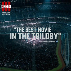 100K views · 1.8K reactions | #Creed3 is the #1 movie in the world and broke records as the biggest sports movie opening in motion picture history. Don't miss out on the action and see the film now playing only in theaters! | Creed | Facebook