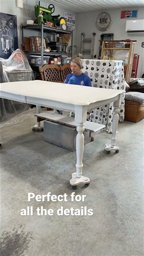 Antiquing Glaze On Painted Furniture #furnituremakeover