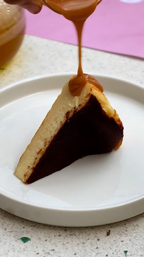 XOXO on Instagram: "This is our San Sebastián or burnt basque cheese cake. A Spanish cheese cake, which has nearly burnt top and creamy custardly inside. Made with the finest cheese, this is a treat world over and can be had with toffee sauce, chocolate sauce or strawberry. Every dessert at xoxo is special and this is even more  have you tried this yet? #xoxo #burntbasquecheesecake #sansebastiàn #"