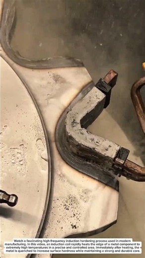 Amazing High-Frequency Induction Hardening Process | Precision Metal Heat Treatment