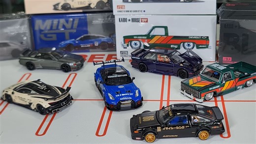 MINI GT新品预告 KH AE86 BLKLTD 、McLaren LBWK The Boring Concept开箱