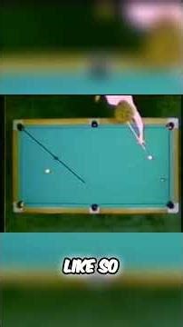 Pool Skills: Master Angle Shots and Dominate the Game! #shorts