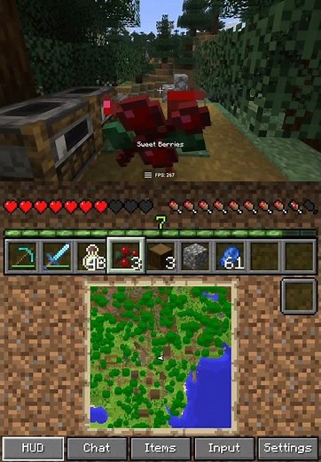 Ayn Thor Dual Screen Minecraft Mod Gameplay