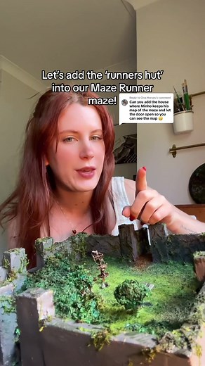 Creating the 'Runners Hut' for our Maze Runner Maze