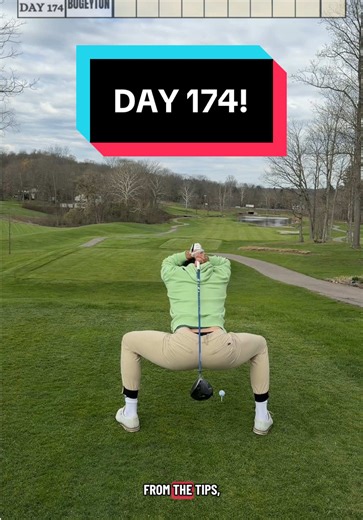Day 174 Golf Swing Practice