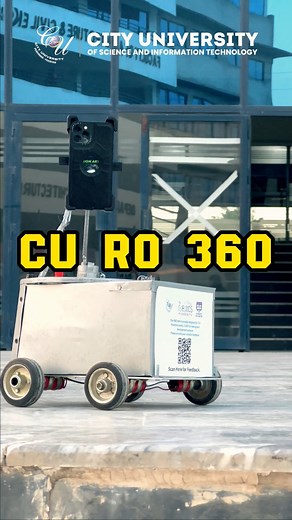 10K views · 194 reactions | Exploring the future at City University! Check out CU RO 360, a groundbreaking project by our talented IT and Robotics society members. #CURO360 #CityUniversityInnovation | City University (official) | Facebook