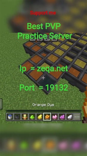 Best PVP Practice Server #minecraft #shortsfeed #shortsvideo