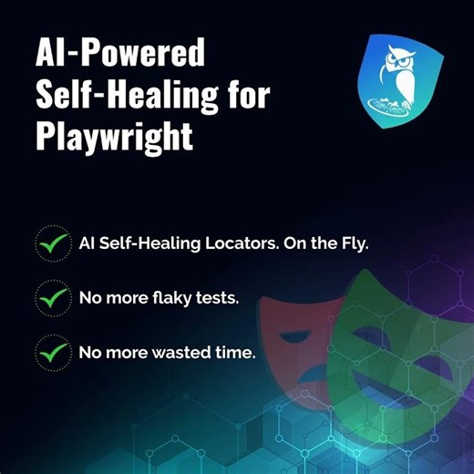 Healwright js - AI self healing library for playwright tests