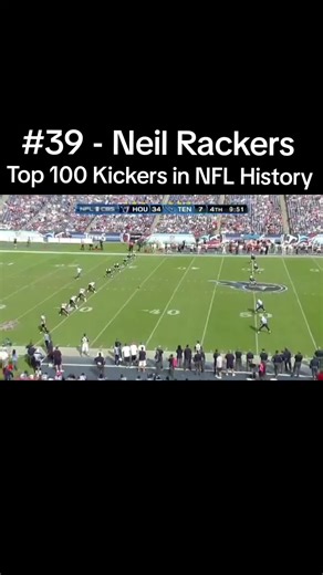 Top 100 Kickers in NFL History #39 - Neil Rackers The first kicker to ever hit 40 field goals in a single season (2005) #NFL #Arizona #Cardinals #NeilRackers