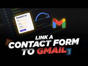 Create a Contact Form and Send Emails to Gmail