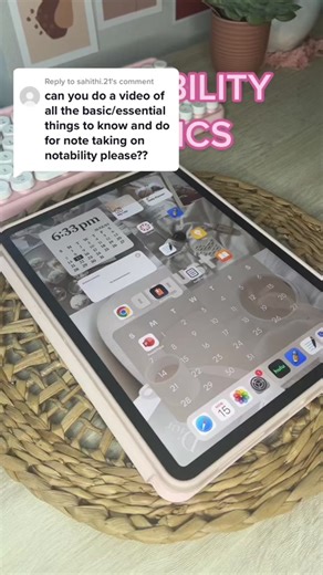 Replying to @sahithi.21 how I set up my notes for school notes on notability my ipad! #notabilitytricksandtips #notabilitynotes #notabilityplanner #ipadtipsandtricks