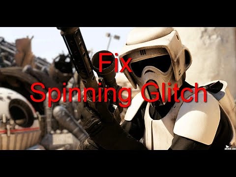 How to fix star wars battlefront 2 spinning glitch (easy)
