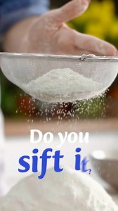 To sift or not to sift? Sifting flour aerates it and ensures accurate measurement. Most commercial flour are already pre-sifted through modern milling techniques. How do you add #PilmicoFlour to your recipe? | Pilmico Flour