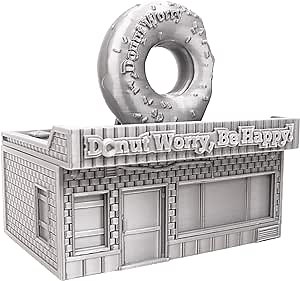 Donut Shop - Tabletop Terrain by Corvus Terrain Compatible with MCP 32mm
