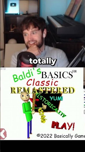 Nightmare Fuel Rare Scene in Baldi's Basics #shorts #baldisbasics