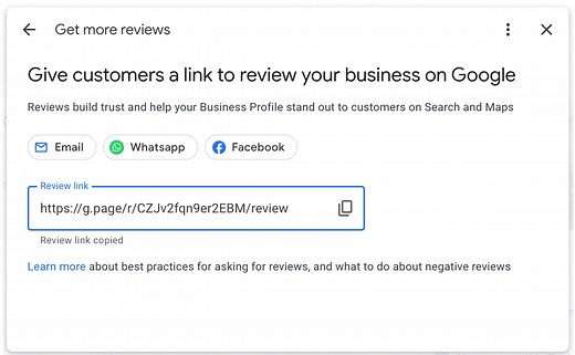How to Find and Share Your Google Reviews Link