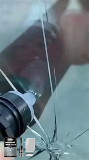 All cracks on glass screens/windshields can be fixed with this magic repair kit!!