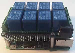 Home Automation Stackable Raspberry Pi Mega-IO Expansion Card (video)