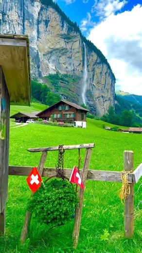 🇨🇭 Lauterbrunnen: Where Waterfalls Rule the Valley 💦