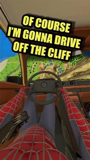 Spider-Man VR DRIVES HIS SON AROUND #vr #virtualreality #spiderman #gaming #benbu