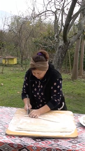 Cooking Hinkal #cooking #lamb #recipe #azerbaijan #village #hingal