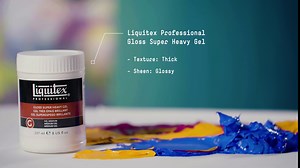 Liquitex Professional Gloss Super Heavy Gel Medium, 946ml (32-oz)