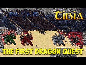 DOSTEP DO BOSSA I MINIBOSSY - TIBIA - The First Dragon Quest Poradnik