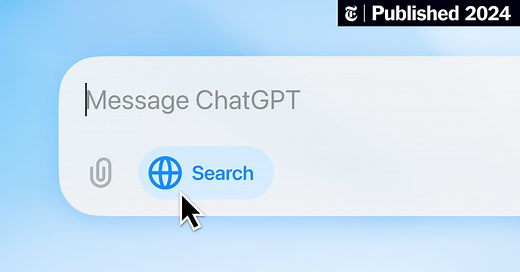 OpenAI Folds A.I.-Powered Search Engine Into ChatGPT