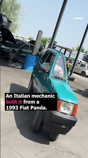 This car is just 19 inches wide, and it actually drives