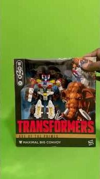 WORLD OF TOYS SHORT#38:Transformers Age Of The Primes Maximal Big Convoy Review #Transformers #Prime