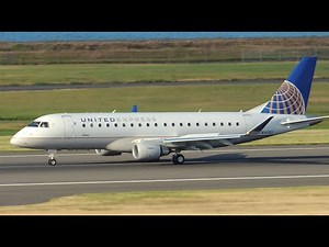 United Express (SkyWest) Embraer ERJ-175 [N143SY] landing in PDX
