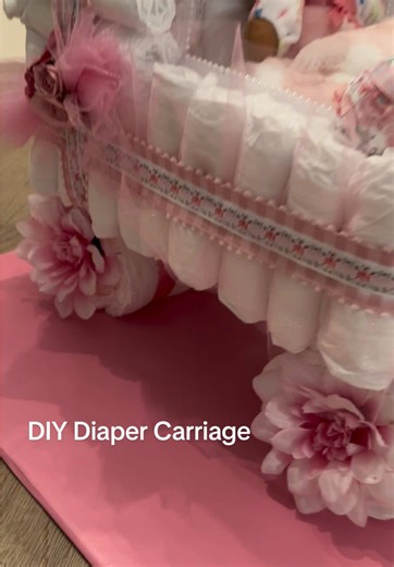 DIY Diaper Baby Carriage: Create a Special Gift