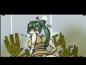 급똥을 싸는 초록머리여자(복원)