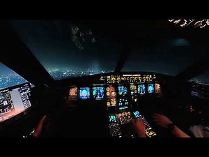 A320 Cockpit POV Landing | Real Airline Pilot Approach & Touchdown in 4K
