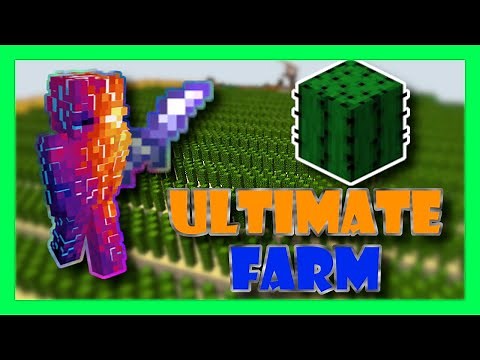 The Infinite Cactus Farm - Hypixel Skyblock