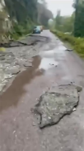 Result of that rain in West Cork at Borlin valley between Bantry and Kilgarvan with road badly damaged and flooding. Glengarriff recorded 107mm since midnight. | Carlow Weather