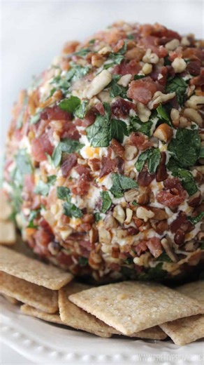 ✨EASY CHEESE BALL✨ Need an Easy Cheese Ball Recipe? Look no further. Delicious any time of year, but perfect Christmas Cheese Ball because of the beautiful red and green coloring. ✨Comment ‘RECIPE’ and we will send you the link! #cheeseball #holidayrecipes #homemadecheeseball #christmasrecipe https://prettyprovidence.com/cheese-ball/ | Pretty Providence | Facebook